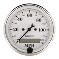 6 Gauge Direct-Fit Dash Kit, Chevy Truck 64-66, Old Tyme White