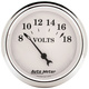 2-1/16" Voltmeter, 8-18v, Old-Tyme White