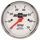 3-1/8" In-Dash Tachometer, 0-7,000 Rpm, Chevy Vintage