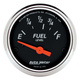 2-1/16" Fuel Level, 73-10 Ω, Designer Black