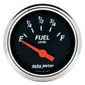 6 Gauge Direct-Fit Dash Kit, Chevy Truck 60-63, Designer Black