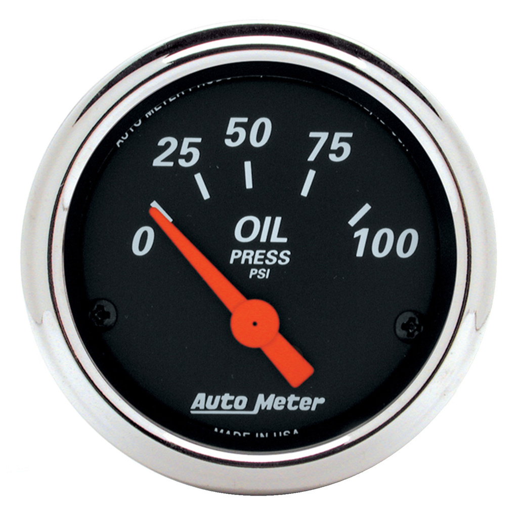 6 Gauge Direct-Fit Dash Kit, Chevy Truck 60-63, Designer Black