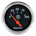 6 Gauge Direct-Fit Dash Kit, Chevy Truck 60-63, Designer Black