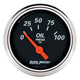 2-1/16" Oil Pressure, 0-100 Psi, Designer Black