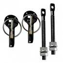 Bonnet Loquet en aluminium noir