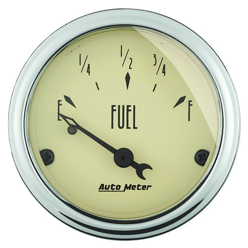 2-1/16" Fuel Level, 0-90 Ω, Antique Beige