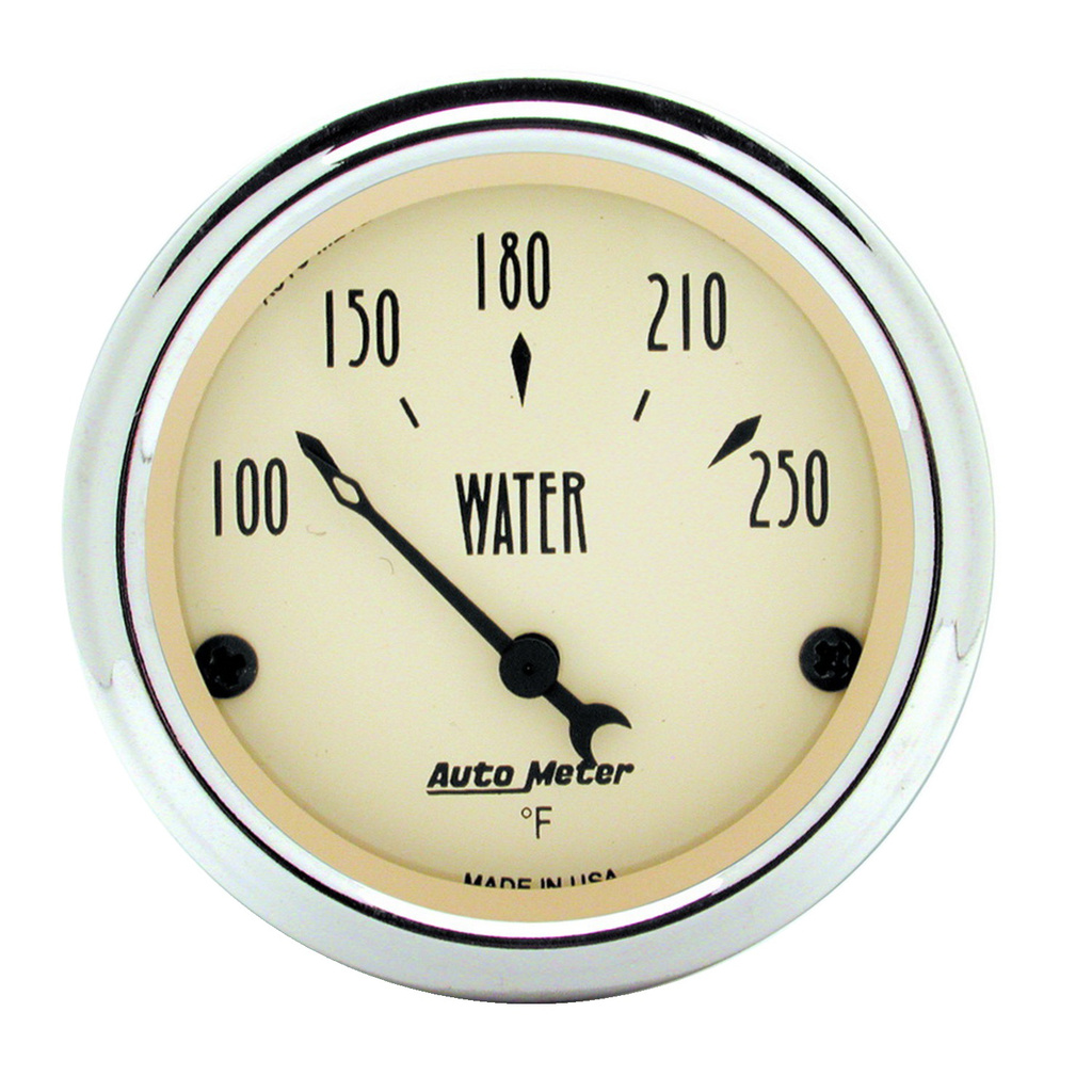 2-1/16" Water Temperature, 100-250 °F, Antique Beige