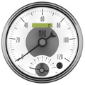 5" Tachometer/Speedometer Combo, 8k Rpm/120 Mph, Prestige Pearl