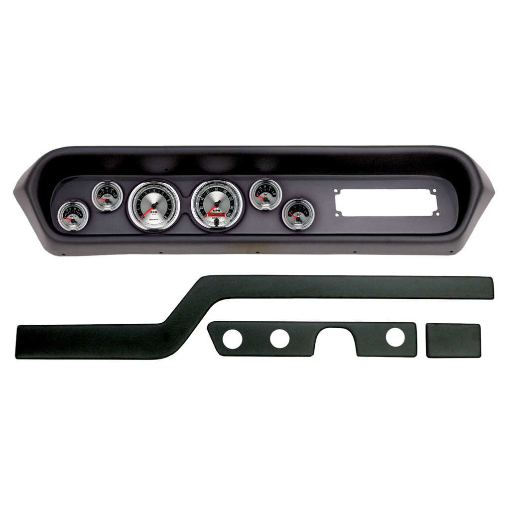 6 Gauge Direct-Fit Dash Kit, Pontiac Gto/Lemans 64-65, American Muscle