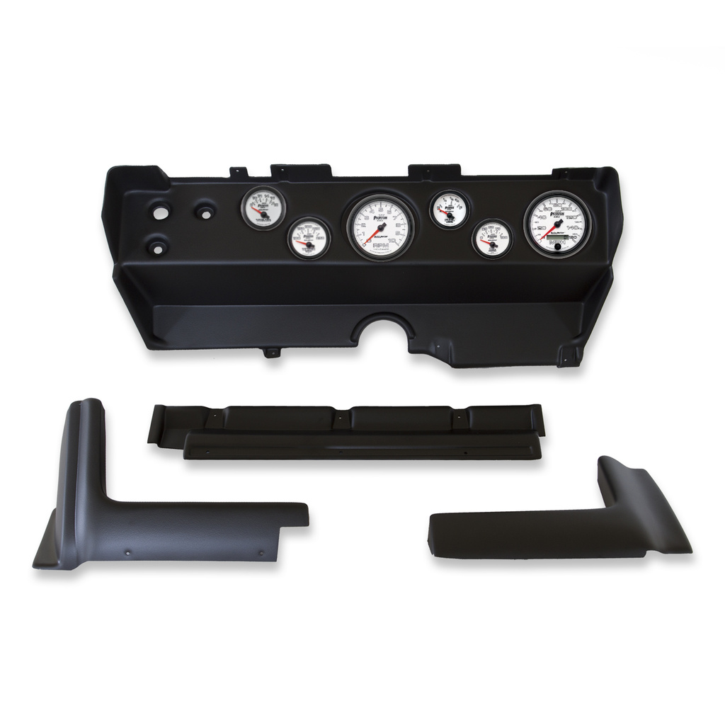 6 Gauge Direct-Fit Dash Kit, E-Body / Cuda / Challenger 70-74, Phantom Ii