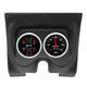 2 Gauge Direct Fit Dash Kit, Camaro/Firebird 67-68, Designer Black