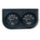 Gauge Console, Oilp/Wtmp, 2-1/16", 100 Psi/280 °F, Blk Dial, Blk Bzl, Autogage