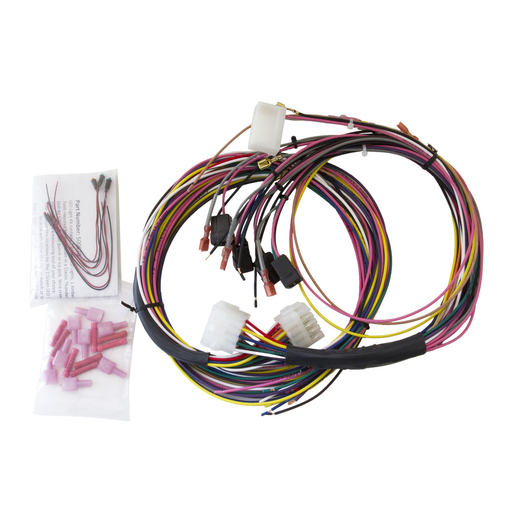 6 Gauge Direct-Fit Dash Kit, Chevy Truck 64-66, Old Tyme White