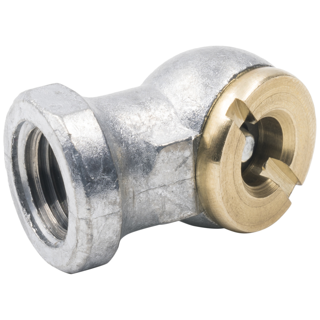 Air Chuck, 90º Ball Foot, 1/4" Npt
