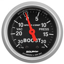 2-1/16" Boost/Vacuum, 30 In Hg/20 Psi, Sport-Comp