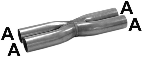 X-Tuyau 50,8 Inoxydable