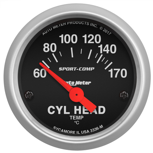 2-1/16" Cylinder Head Temperature, 60-170 °C, Sport-Comp