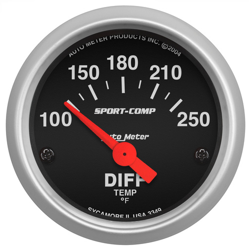 2-1/16" Differential Temperature, 100-250 °F, Sport-Comp