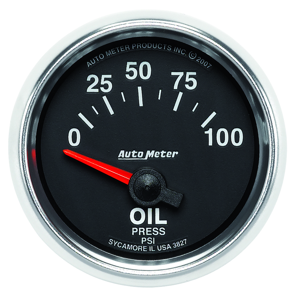 2-1/16" Oil Pressure, 0-100 Psi, Gs