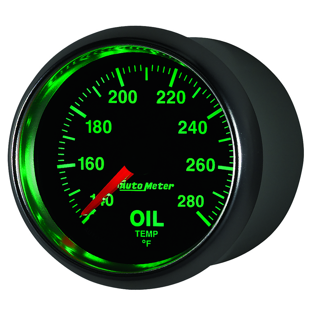 2-1/16" Oil Temperature, 140-280 °F, Gs