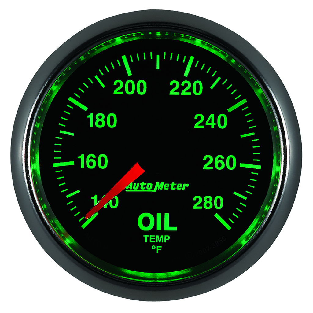 2-1/16" Oil Temperature, 140-280 °F, Gs
