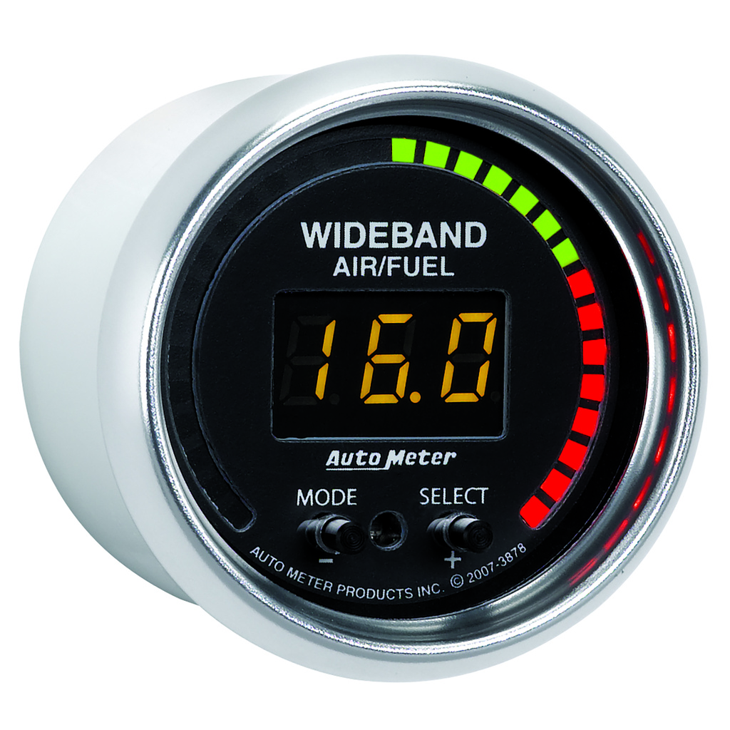 2-1/16" Wideband Pro Air/Fuel Ratio, 6:1-20:1 Afr, Gs