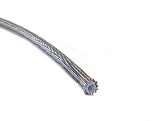 AN3 Ligne de frein tressée en acier inoxydable 1/8"