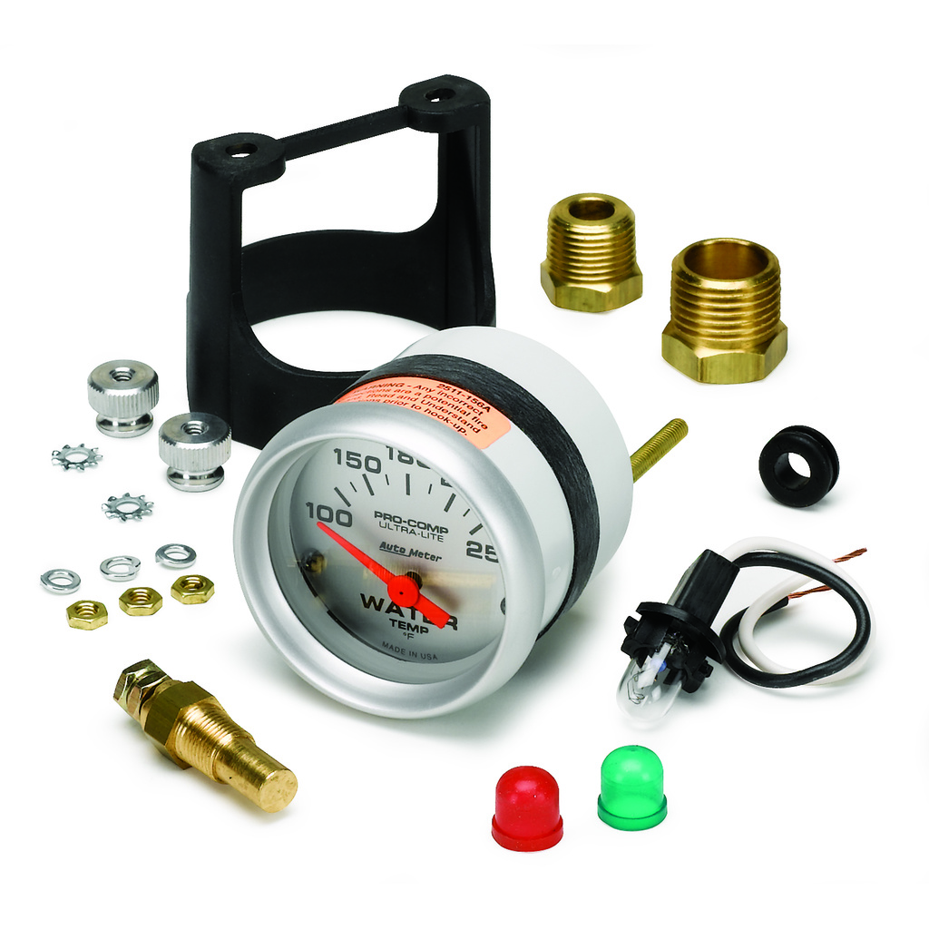 2-1/16" Water Temperature, 100-250 °F, Ultra-Lite