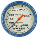 2-5/8" Water Temperature, 140-280 °F, Liquid Filled, Ultra-Nite