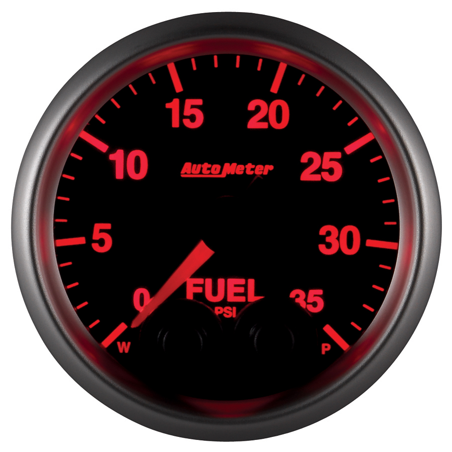 2-1/16" Fuel Pressure, 0-35 Psi, Elite
