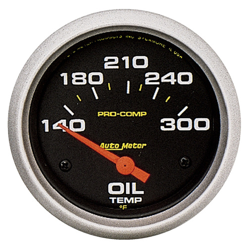 2-5/8" Oil Temperature, 140-300 °F, Pro-Comp