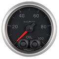 2-1/16" Oil Pressure, 0-100 Psi, Elite