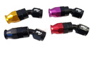 AN4 Tuyau FIN DE 30 ° PTFE