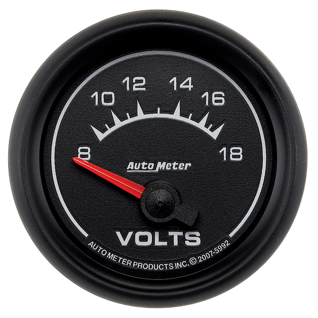 2-1/16" Voltmeter, 8-18v, Es