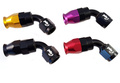 AN6 Tuyau fin de 60 ° PTFE