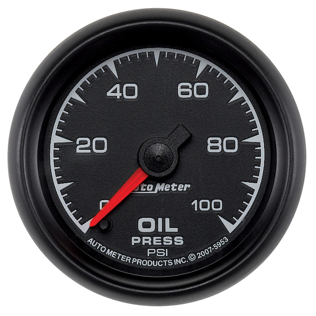 2-1/16" Oil Pressure, 0-100 Psi, Es