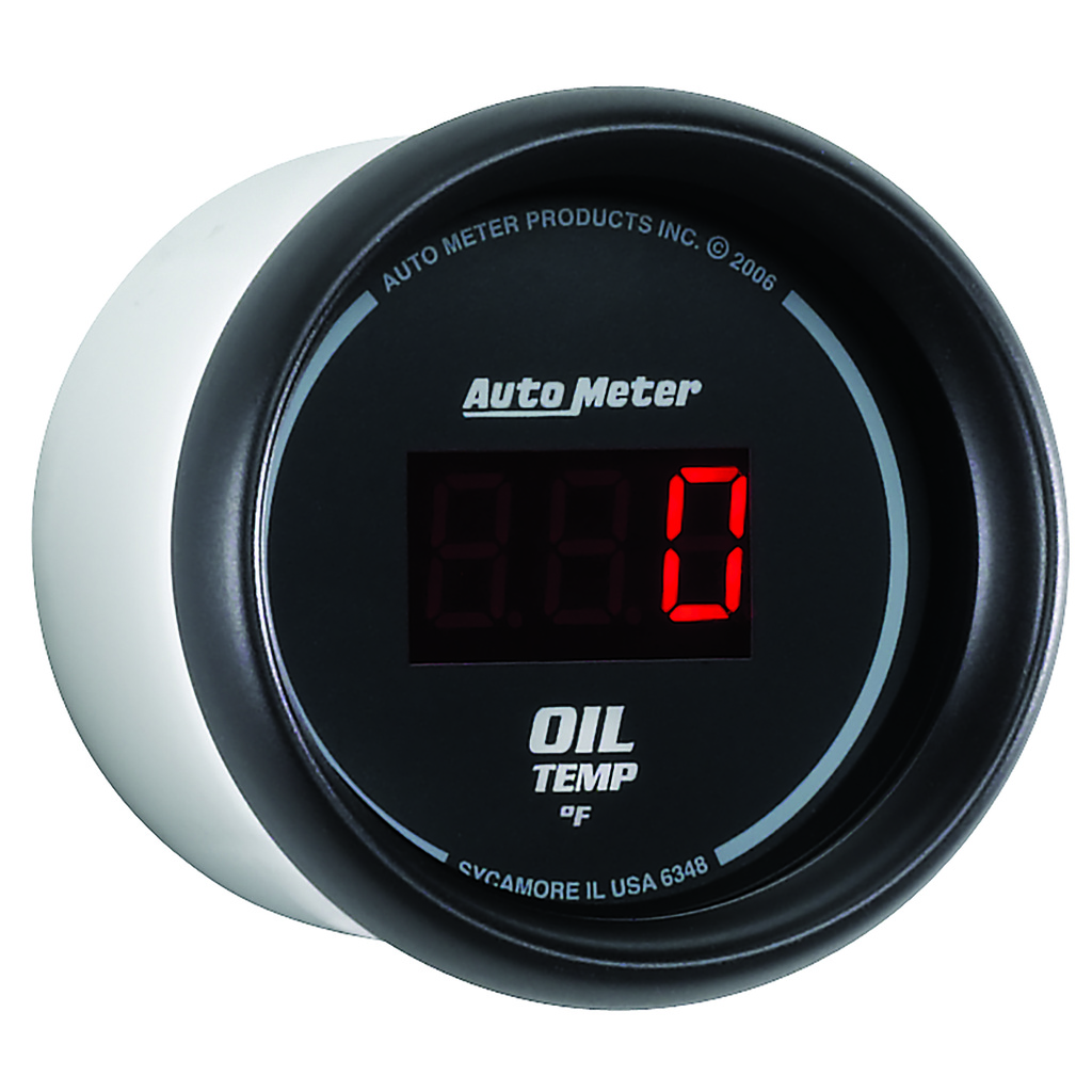 2-1/16" Oil Temperature, 0-340 °F, Sport-Comp Digital