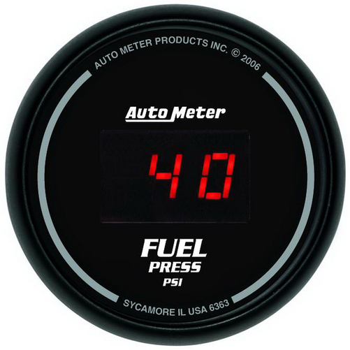 2-1/16" Fuel Pressure, 0-100 Psi, Sport-Comp Digital