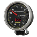 5" Tachometer, 0-9000 Rpm, Pedestal, Ultimate Iii Playback, Black
