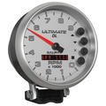 5" Tachometer, 0-9000 Rpm, Pedestal, Ultimate Dl Playback, Silver