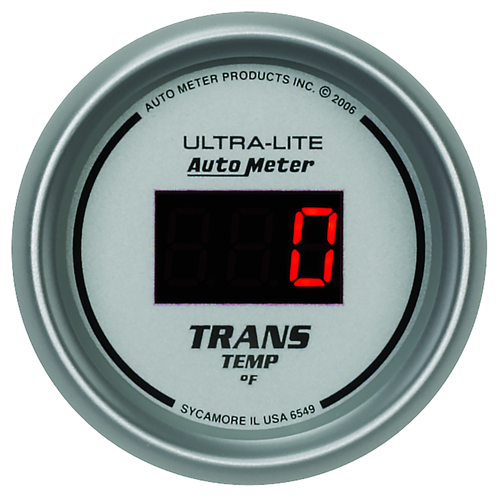 2-1/16" Transmission Temperature, 0-340 °F, Ultra-Lite Digital