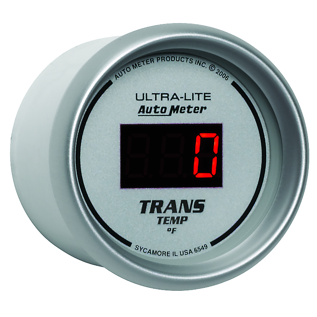 2-1/16" Transmission Temperature, 0-340 °F, Ultra-Lite Digital