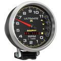 5" Tachometer, 0-11,000 Rpm, Pedestal, Ultimate Dl Playback, Black