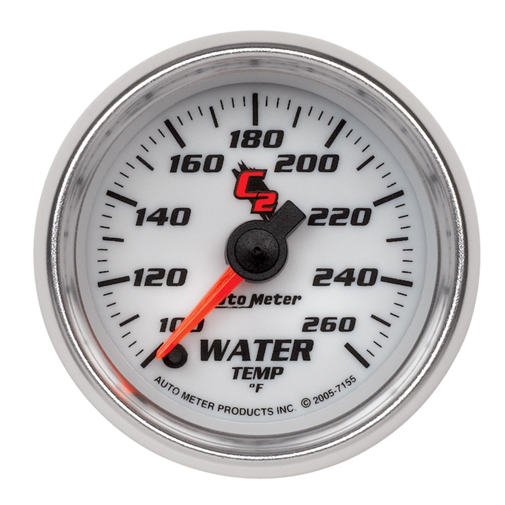 2-1/16" Water Temperature, 100-260 °F, C2