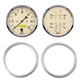 2 Gauge Direct Fit Dash Kit, Chevy Truck 47-53, 2 Gauge,  Antique Beige