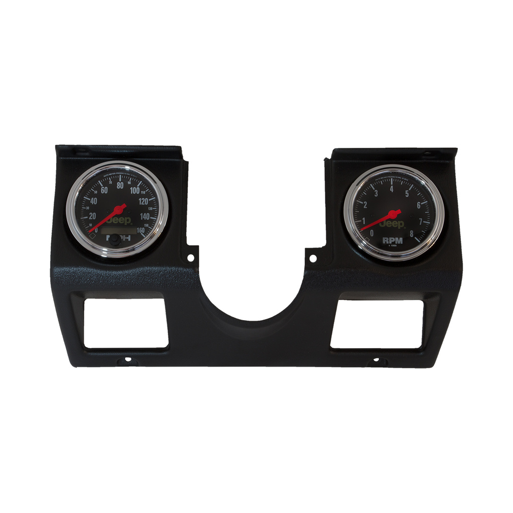 7 Gauge Direct-Fit Dash Kit, Wrangler Yj 87-96, Jeep