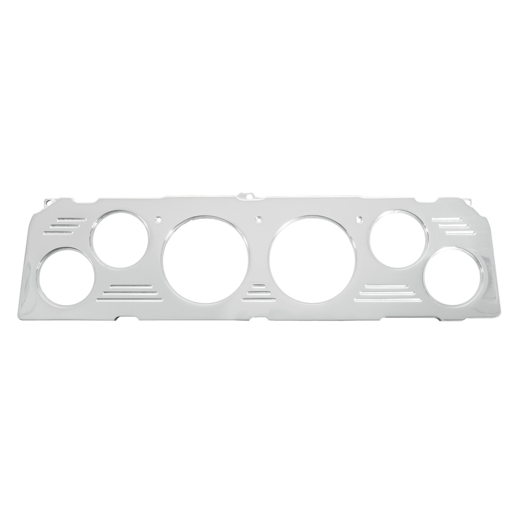 6 Gauge Direct-Fit Dash Kit, Chevy Truck 64-66, Old Tyme White