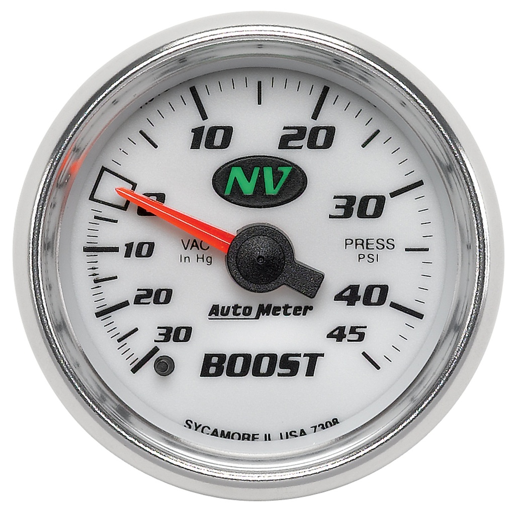 2-1/16" Boost/Vacuum, 30 In Hg/45 Psi, Nv