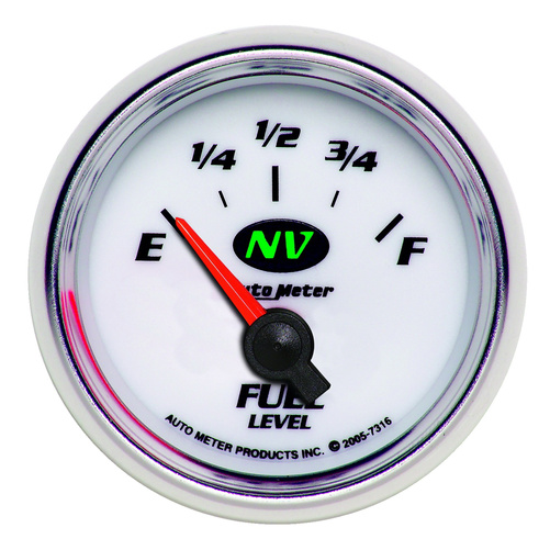 2-1/16" Fuel Level, 240-33 Ω, Sse, Nv