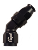 AN4 Tuyau FIN 45 ° FORGÉ PTFE